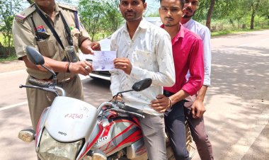 दुर्ग में ट्रैफिक पुलिस का बड़ा एक्शन: 237 वाहन चालकों पर कार्रवाई, 8 के वाहन जब्त