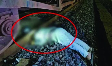 ऑन ड्यूटी स्टेशन मास्टर ने की आत्महत्या, मालगाड़ी के सामने कूदकर दी जान
