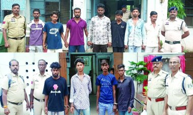 छावनी और खुर्सीपार पुलिस की बड़ी कार्रवाई, 11 आरोपी न्यायालय में पेश