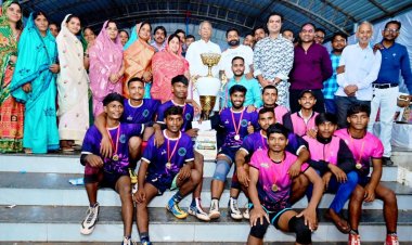 खेल स्वस्थ जीवन की कुंजी है, हमें नियमित रूप से खेल खेलना चाहिए - ताम्रध्वज साहू