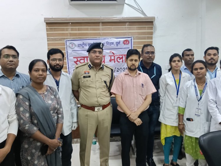 कलेक्ट्रेट के सभी अधिकारी और कर्मचारियों ने कराया स्वास्थ्य परीक्षण 