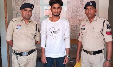 नशे में धुत युवक ने दुकान में घुसकर की मारपीट