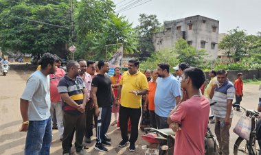 दुर्ग को फोरलेन की सौगात: धमधा नाका से अग्रसेन चौक तक बनेगी चौड़ी सड़क, विधायक गजेन्द्र यादव ने किया निरीक्षण