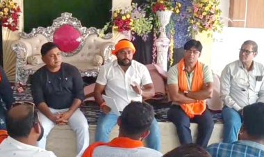 अखंड भारत दिवस और विजयादशमी उत्सव की तैयारियों पर चर्चा, शहीद चौक दुर्ग से निकलेगी मशाल रैली