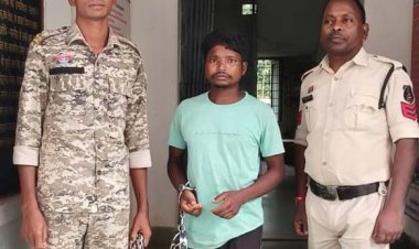 चरित्र संदेह के चलते पत्नी पर धारदार हथियार से हमला, आरोपी पति गिरफ्तार