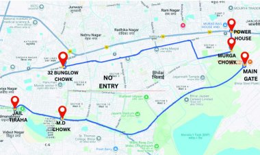 दुर्ग-भिलाई में गणेश महोत्सव पर ट्रैफिक से बचने इन रास्तों का करें प्रयोग, ट्रैफिक एडवाइजरी जारी