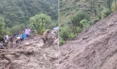 बादल फटने से तीन की मौत, पांच लापता