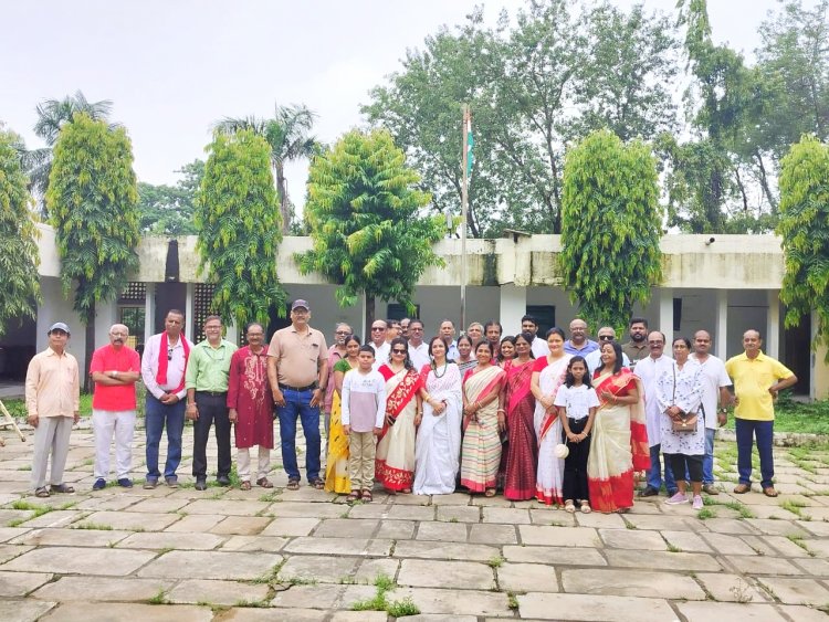 भिलाई बंगाली समाज (BBS) ने हर्षोल्लास से मनाया स्वतंत्रता दिवस