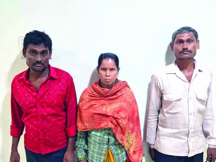 बोरी में भरकर फेंका शव, अवैध संबंध के चलते युवक की हत्या, महिला समेत तीन गिरफ्तार