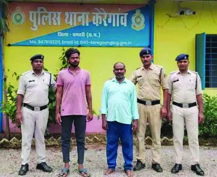 गौवंश तस्करी करते दो आरोपी गिरफ्तार, पुलिस ने भेजा जेल