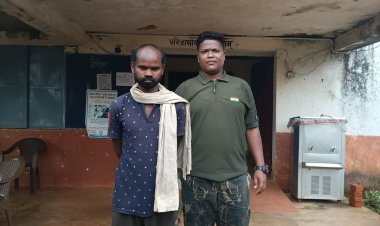 महिला से दुष्कर्म कर फरार चल रहा आरोपी जंगल से गिरफ्तार