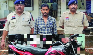 जामुल पुलिस ने मोटरसाइकिल चोरी के आरोपी को दबोचा