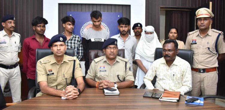 दुर्ग में महिला की हत्या का खुलासा: नौकरी के नाम पर ठगी बनी सुपारी किलिंग, नाबालिग सहित 6 आरोपी गिरफ्तार