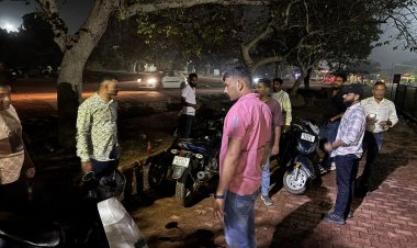 सार्वजनिक स्थानों पर शराब पीते 7 व्यक्ति गिरफ्तार