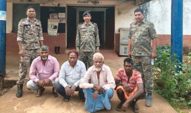 गोवंश मांस तस्करी का खुलासा, वाहन से मिला भारी मात्रा में मांस, चार आरोपी गिरफ्तार