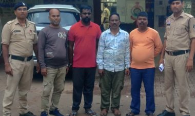 दुर्ग पुलिस ने होटल से पकड़े ओडिशा के 5 संदिग्ध, जादू-टोना के उपकरण बरामद, एक के पास चाकू भी मिला
