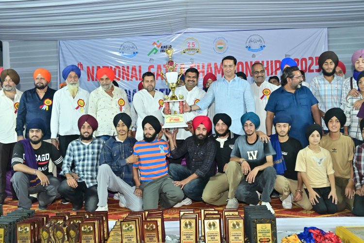 गतका चैंपियनशिप के विजेता हुए पुरस्कृत
