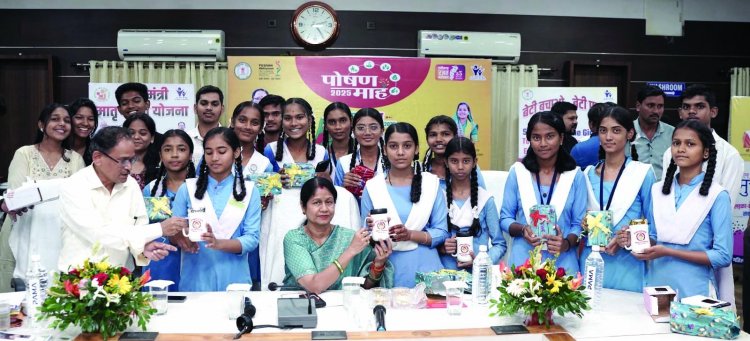 कुपोषण नियंत्रण में दुर्ग की बड़ी उपलब्धि, पोषण ट्रैकर में प्रदेश में मिला पहला स्थान