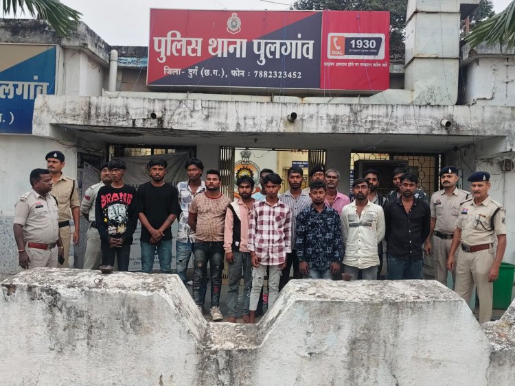 दीपावली पर 34 असामाजिक तत्वों पर दुर्ग पुलिस ने की कार्रवाई, 552 गुंडा-निगरानी बदमाशों को दी गई हिदायत