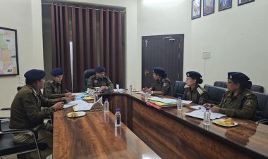 इन्वेस्टिगेशन ट्रैकिंग सिस्टम फॉर सेक्सुअल ऑफेंस की प्रगति एवं समीक्षा के लिए पुलिस महानिरीक्षक श्री गर्ग ने ली बैठक