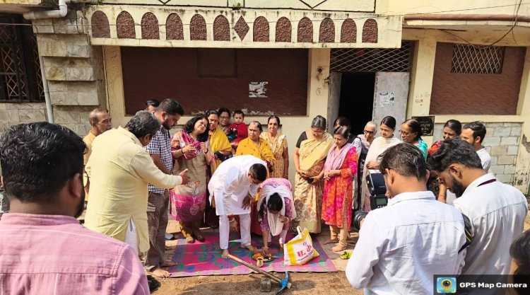 वैशाली नगर विधानसभा में 66 लाख 39 हजार के विकास कार्यों का हुआ भूमिपूजन, सड़क बनने से लोगों को मिलेगी राहत