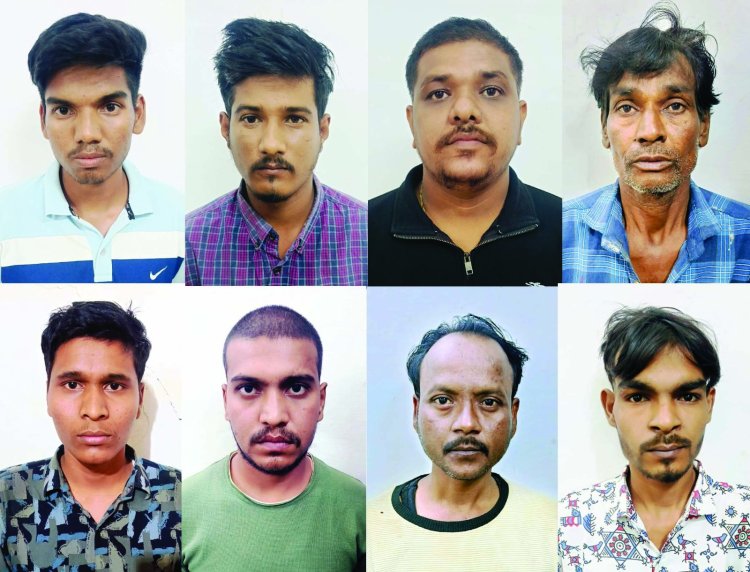 सायबर धोखाधड़ी रैकेट का दुर्ग पुलिस ने किया भंडाफोड़, 22 खातों में 11 लाख का ट्रांजैक्शन, 16 आरोपी गिरफ्तार