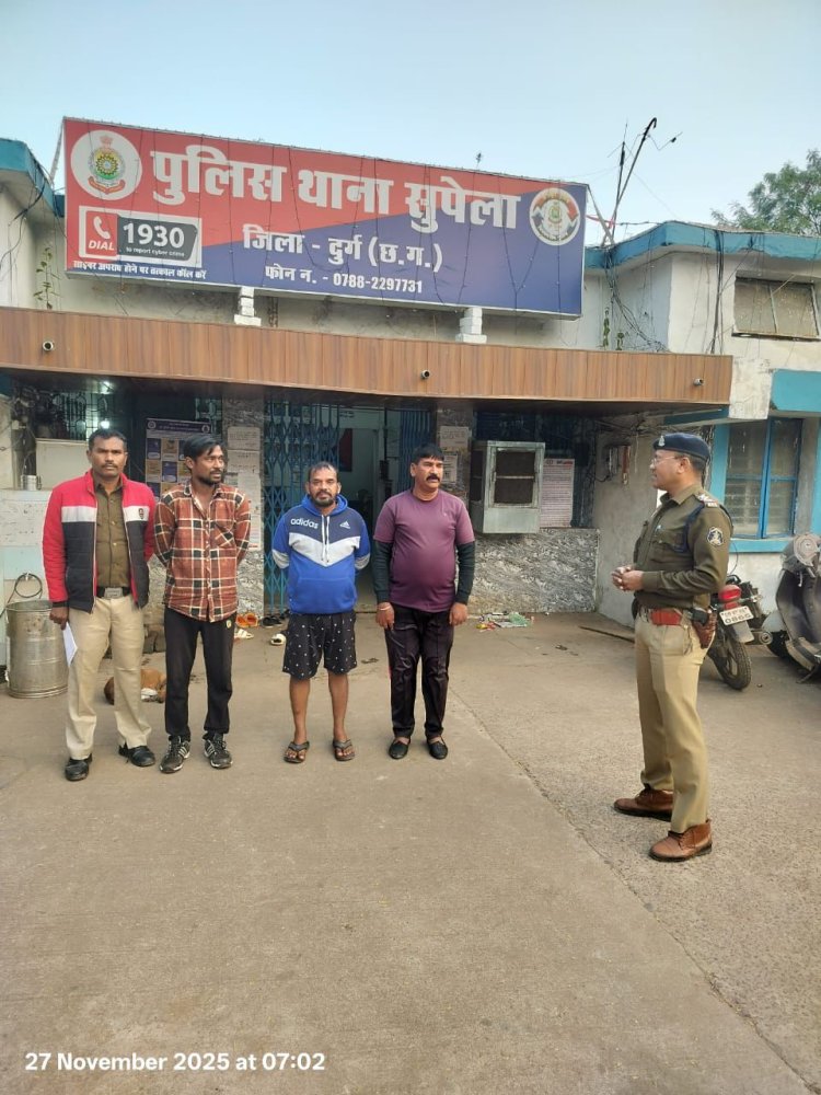 300 से ज्यादा बदमाशों की चेकिंग, 33 पर की गई प्रतिबंधात्मक कार्रवाई