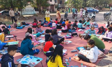 बीबीएस की ड्राइंग प्रतियोगिता में 600 बच्चों ने दिखाई रचनात्मकता, विजेताओं के नाम घोषित