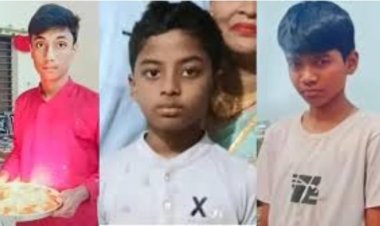 हसदेव नदी में डूबे तीनों बच्चों के शव मिले