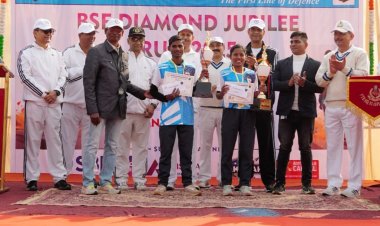 बीएसएफ डायमंड जुबली रन-2025 में उमड़ा जनसैलाब, भिलाई में दिखा जोश और देशभक्ति