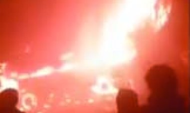 दिल्ली–आगरा एक्सप्रेसवे पर भीषण हादसा: कई लोग जिंदा जले, 4 बसें और कार जलकर खाक, 4 की मौत की पुष्टि, 50 से ज्यादा घायल