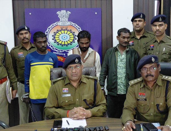 भिलाई बोरी कांड: अंधे कत्ल की गुत्थी सुलझी, लीव-इन में रह रहे आरोपी ने अपने भाई व साथी के साथ की थी वारदात, 3 गिरफ्तार