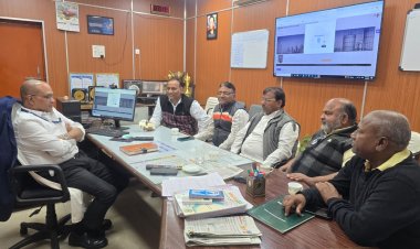 बायोमेट्रिक सिस्टम के साथ ट्रैफिक सुविधाएं बढ़ाने की मांग, बीएमएस प्रतिनिधि मंडल ने सीजीएम सेफ्टी से की मुलाक़ात