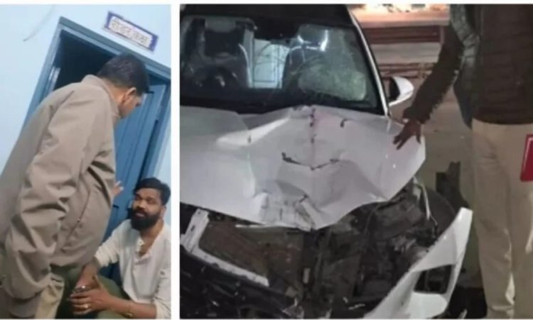 बीजेपी विधायक के बेटे पर हिट-एंड-रन का केस, बाइक सवार गंभीर घायल