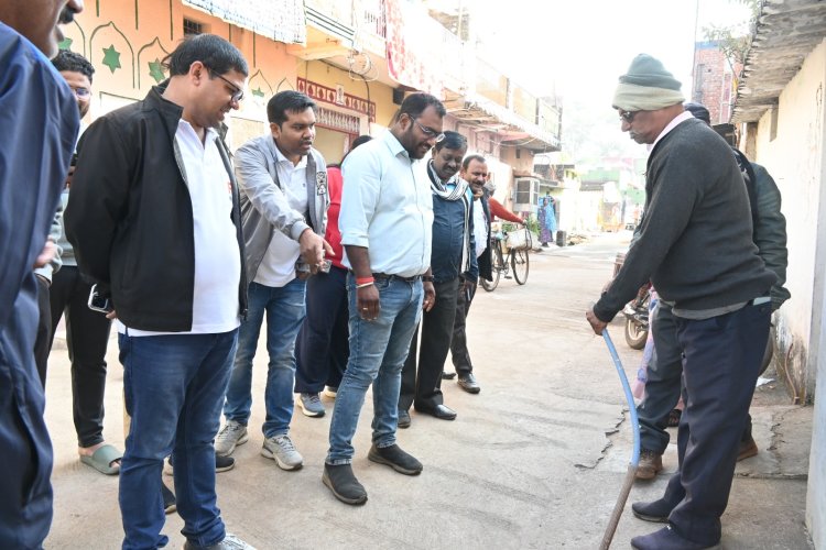 शास्त्री नगर क्षेत्र में नाले के किनारे 40 परिवारों ने किया अतिक्रमण, होगी कार्रवाई