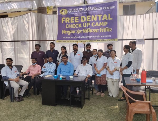 निःशुल्क दंत शिविर में 100 से अधिक पुलिस अधिकारी-कर्मचारियों ने कराया परीक्षण