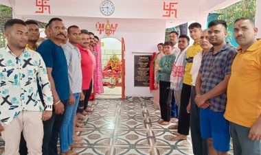 कसौली कैंप में शिव-दुर्गा मंदिर का जीर्णोद्धार, पुलिस जवानों और ग्रामीणों ने मिलकर पेश की मिसाल
