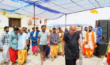 दुर्गा महायज्ञ का 7वां दिन: श्रद्धा में डूबा निकुंभला धाम, समापन 26 मार्च को