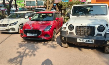 दुर्ग में वाहन किराये के नाम पर बड़ा ठगी गिरोह बेनकाब, 10 वाहन जब्त, 2 आरोपी गिरफ्तार