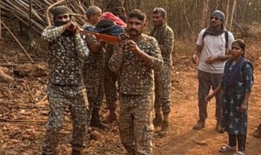 जंगल के बीच जिंदगी की जंग जीती: ITBP जवानों ने गर्भवती महिला को 5 किमी स्ट्रेचर से पहुंचाया अस्पताल, मां और नवजात दोनों सुरक्षित