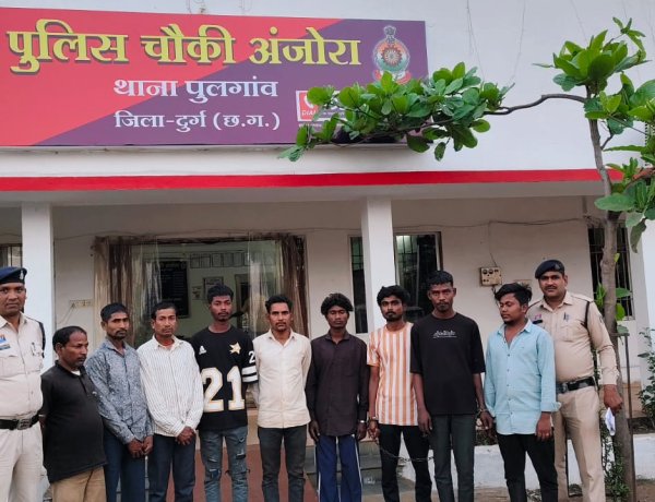 होली से पहले दुर्ग पुलिस की सख्ती: 2 दिन में 121 आदतन आरोपी जेल भेजे गए