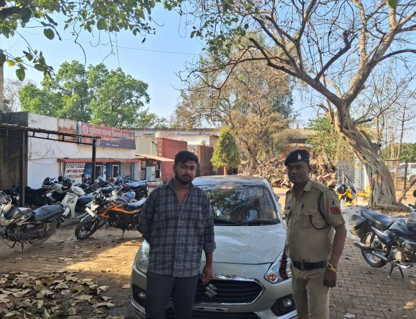 सिविक सेंटर में तेज रफ्तार कार पर कार्रवाई, होली से पहले भिलाई नगर पुलिस का विशेष चेकिंग अभियान