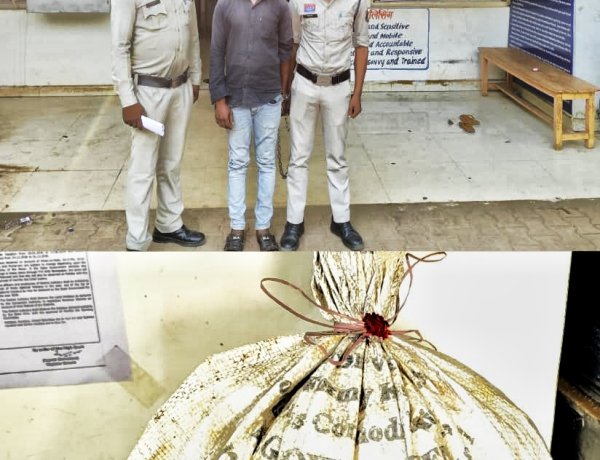 जामुल में नशे पर बड़ी कार्रवाई, 5 किलो 876 ग्राम गांजा के साथ आरोपी गिरफ्तार