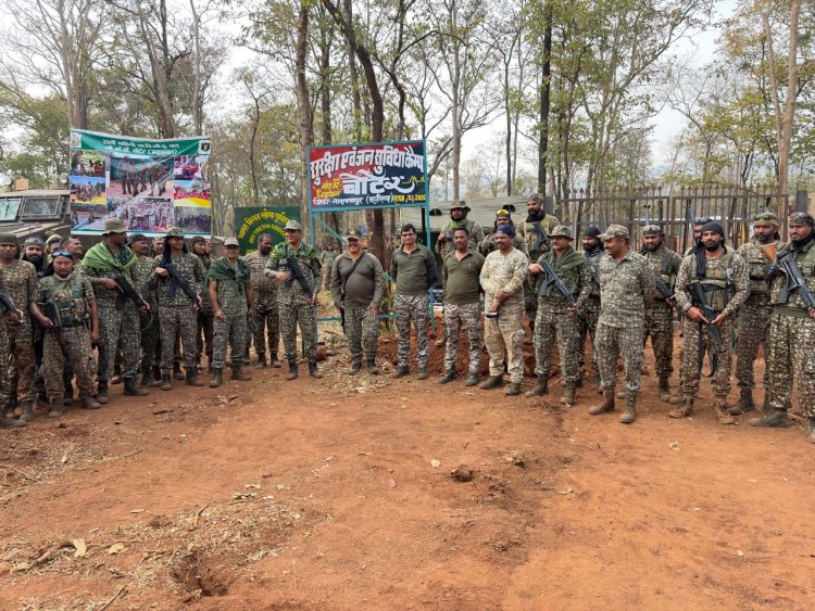 अबूझमाड़ में सुरक्षा का घेरा मजबूत, नारायणपुर पुलिस ने बोटेर में खोला नया कैंप