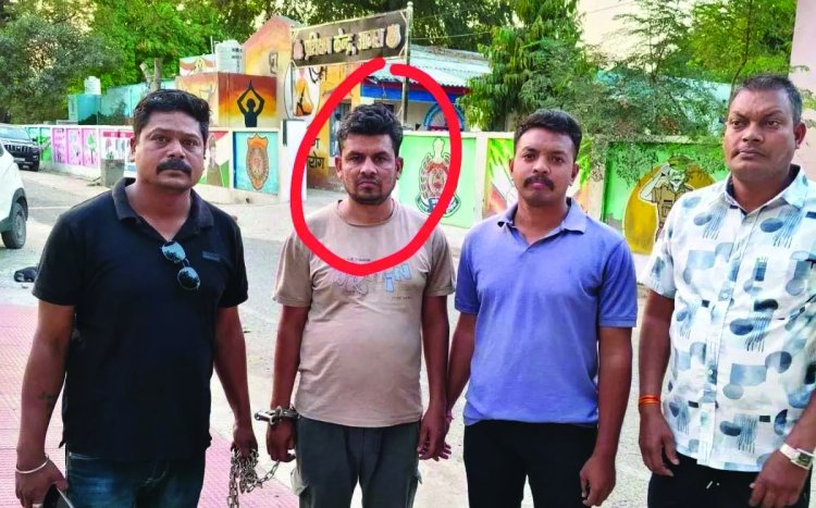 रायपुर जेल से फरार इनामी आरोपी आगरा में गिरफ्तार, STF और पुलिस की संयुक्त कार्रवाई