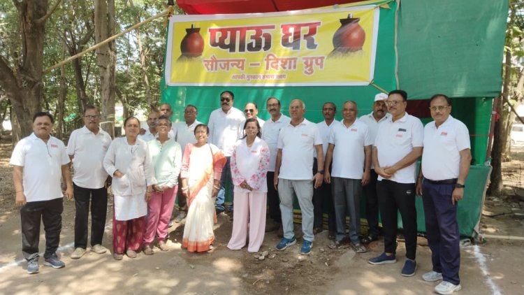 दिशा के सार्वजनिक प्याऊ का शुभारंभ, डोंगरगढ़ पदयात्रियों व राहगीरों को मिलेगी राहत