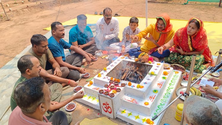 कसौली कैंप में नवमी पर भव्य कन्या पूजन व भंडारा, पुलिस और ग्रामीणों के बीच समन्वय बढ़ाने की पहल