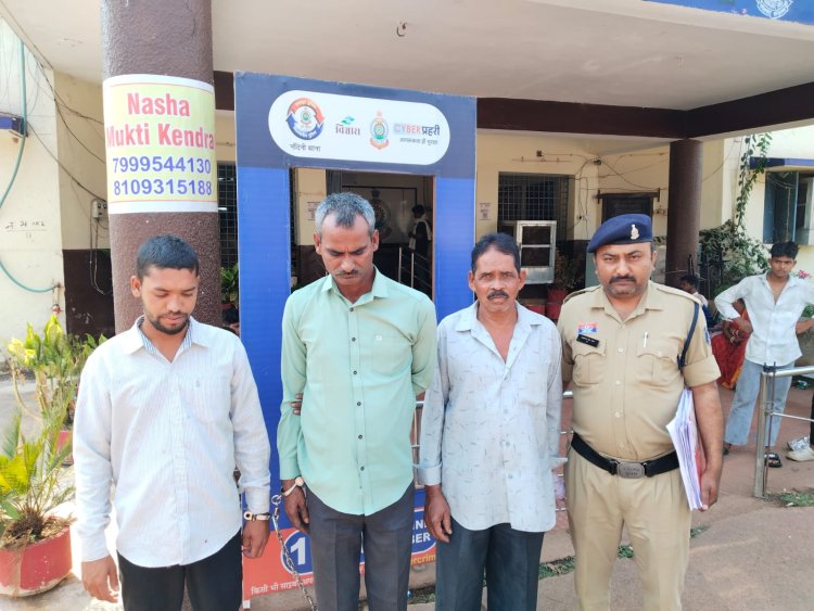 सट्टे पर बड़ी कार्रवाई: एक दिन में 3 ठिकानों पर रेड, 3 आरोपी गिरफ्तार