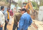 शिकायत पर निगम ने चलाया जेसीबी, अवैध अतिक्रमण को किया ध्वस्त