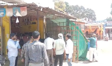 हाउसिंग बोर्ड क्षेत्र से हटाया गया अवैध कब्जा